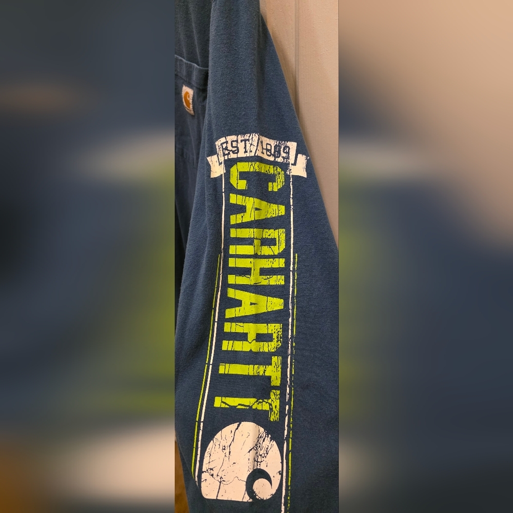 Carhartt Men's Workwear Graphic Sleeve Long Sleeve T-Shirt-Size 2XL💙 - Picture 5 of 6